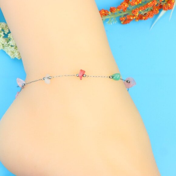 Elegant Handmade Anklet – Perfect for Women & Girls | Ideal Gift Option, DYC1895 - Picture 6 of 8